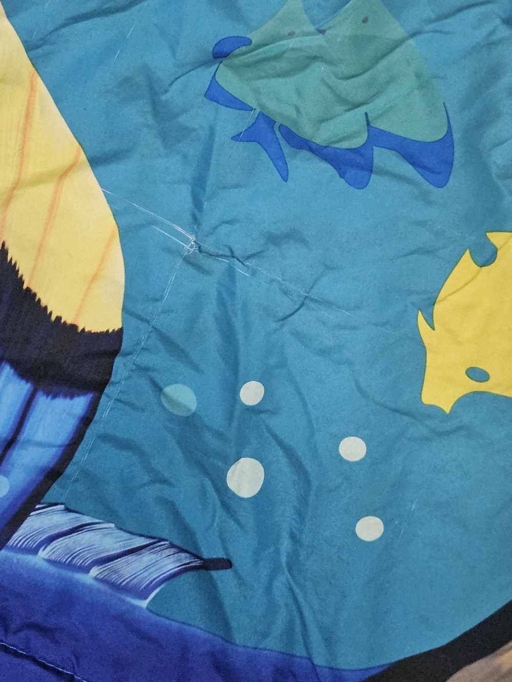 Disney Finding Nemo Blue and Orange Comforter - Picture 3 of 4
